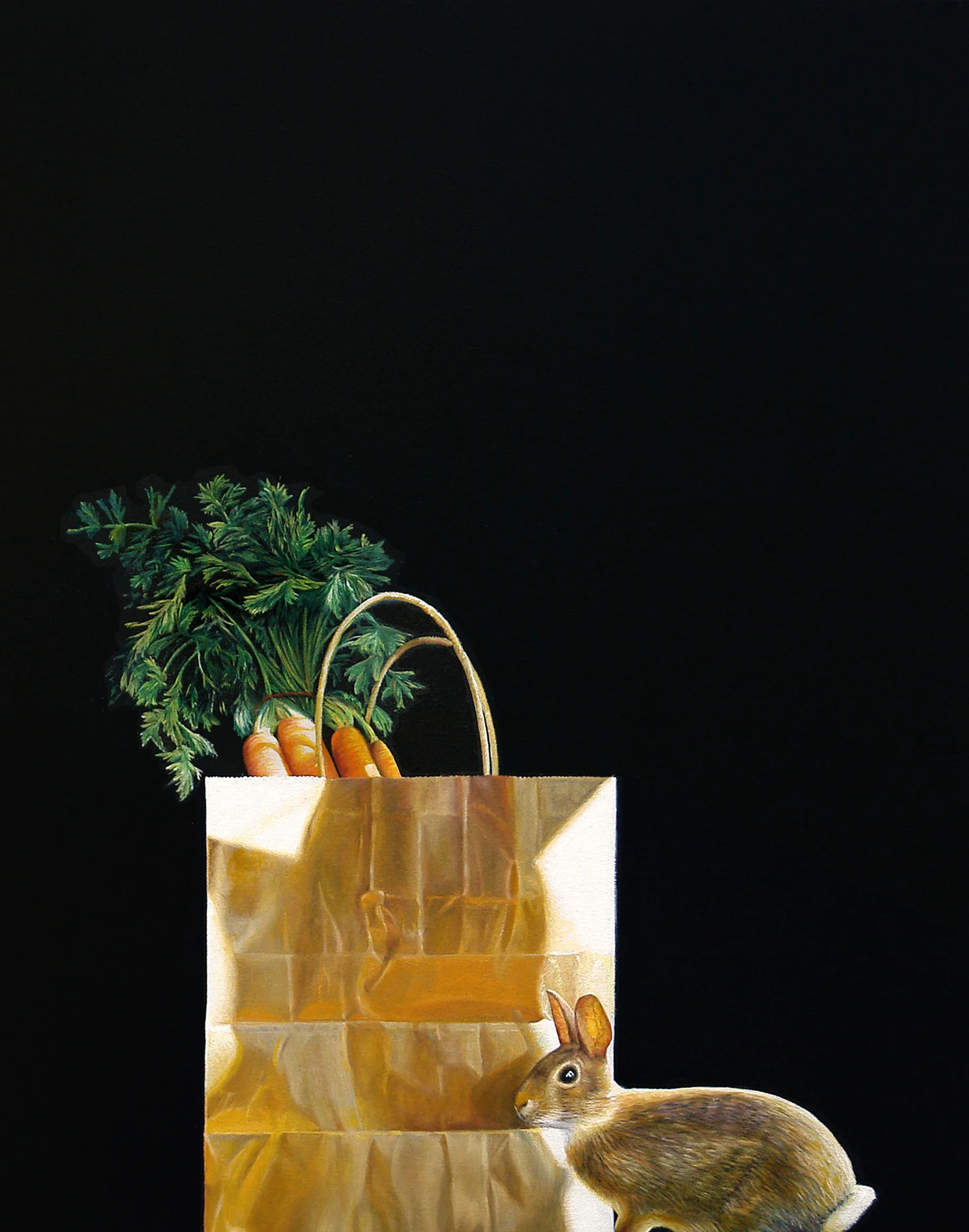 Carrot Top | 24 x 30 | Oil on canvas