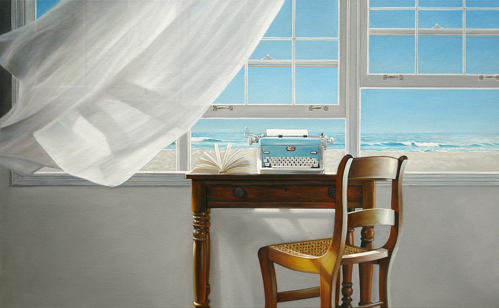 Channeling Hemingway | 30 x 48 | Oil on canvas