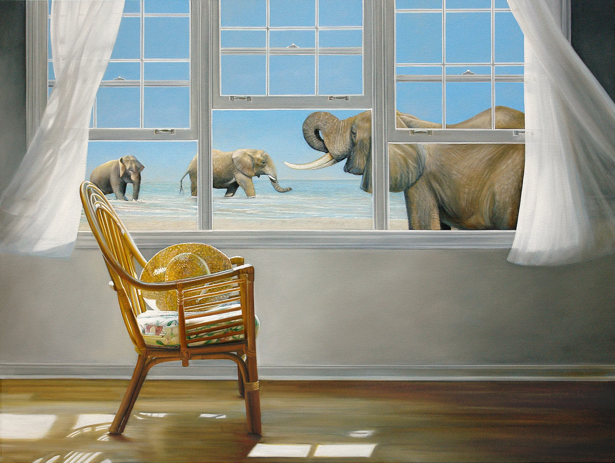 Escape Route | 36 x 48 | Oil on canvas