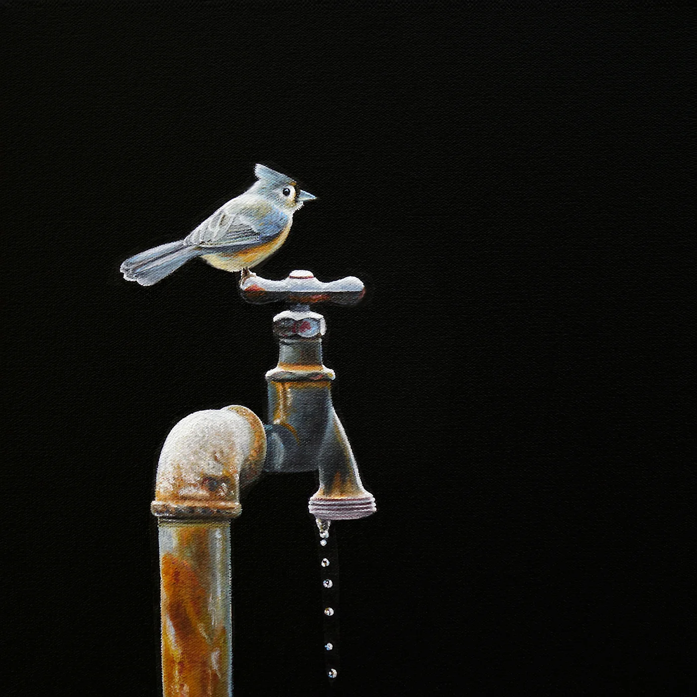 Spigot No. 1 | 12 x 12 | Oil on canvas