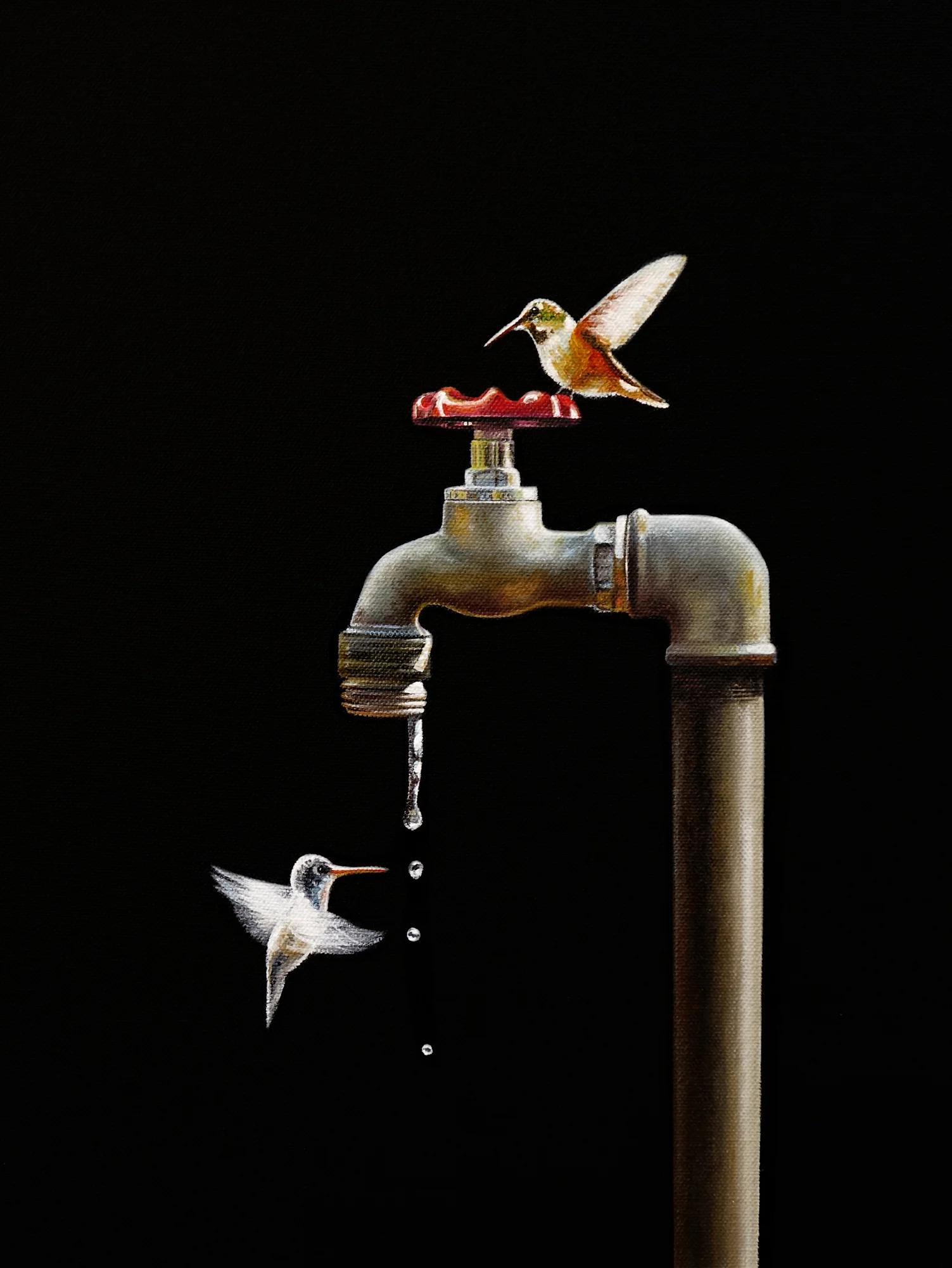 Spigot No. 2 | 12 x 16 | Oil on canvas