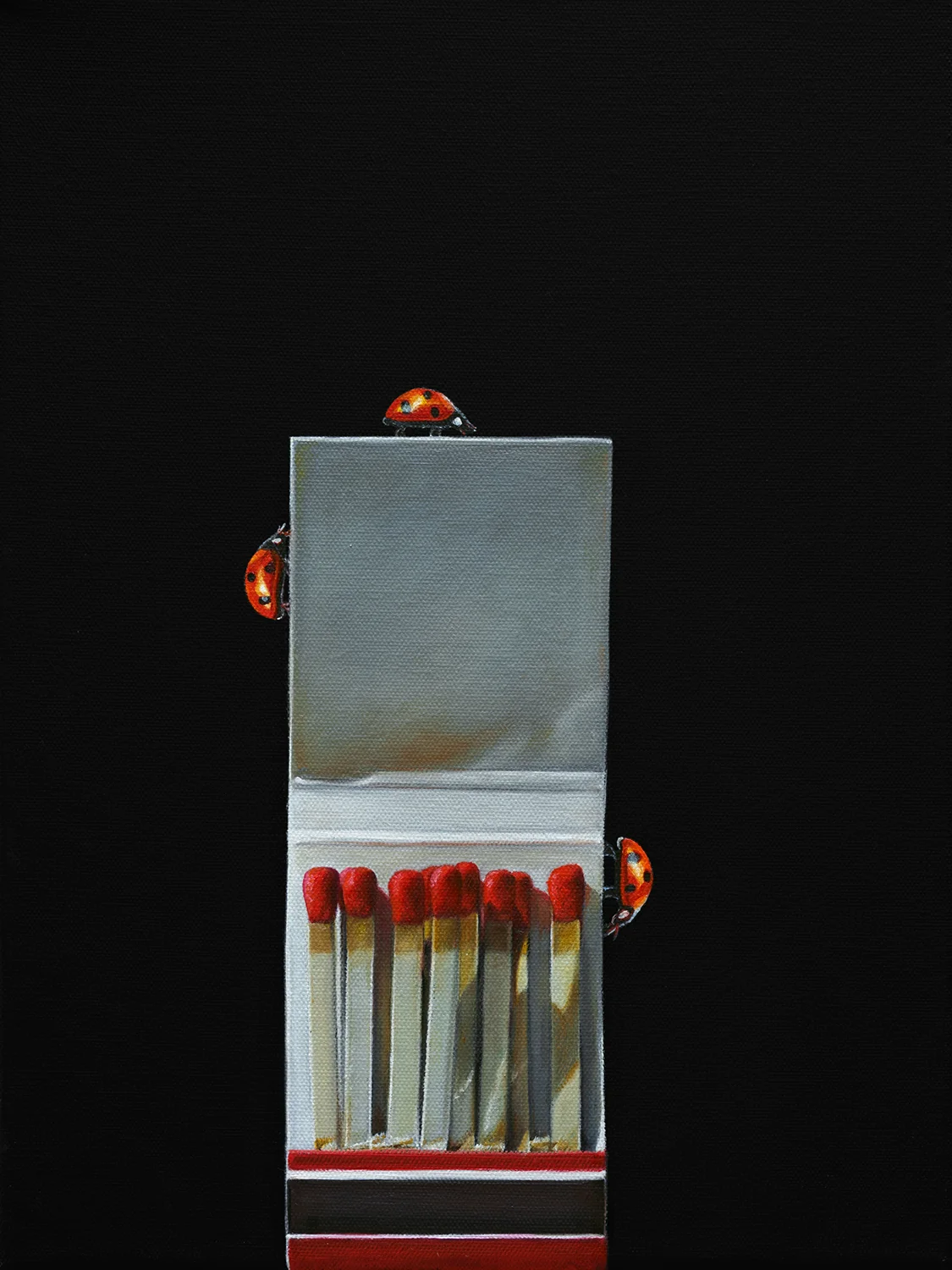 Ladies in Red | 12 x 16 | Oil on canvas