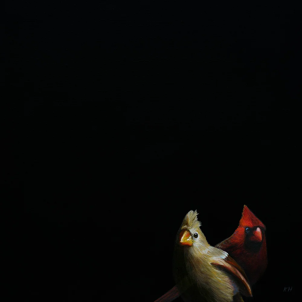 Side by Side | 12 x 12 | Oil on canvas