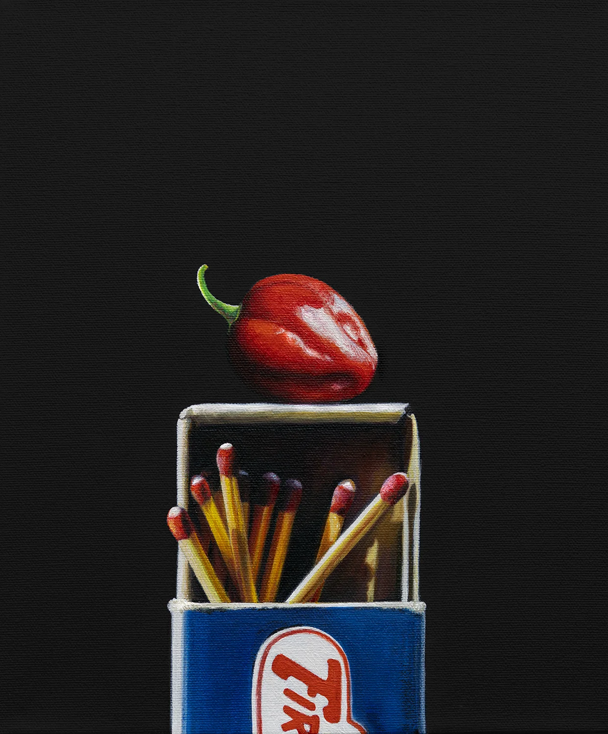 Firechief | 10 x 12 | Oil on canvas