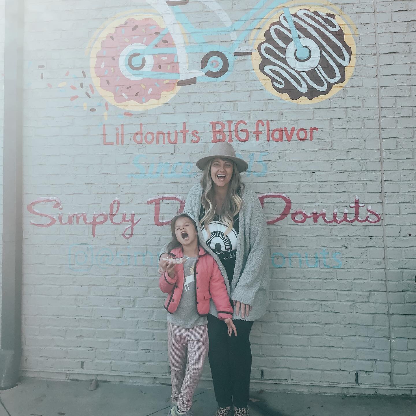 Found the cutest lil donut with big flavor 😍 So grateful to be feeling well enough to get some fresh air and one of our favorite treats with my crew.

P.S. When she says &ldquo;yell donuts&rdquo; you yell &ldquo;donuts!&rdquo; 🍩