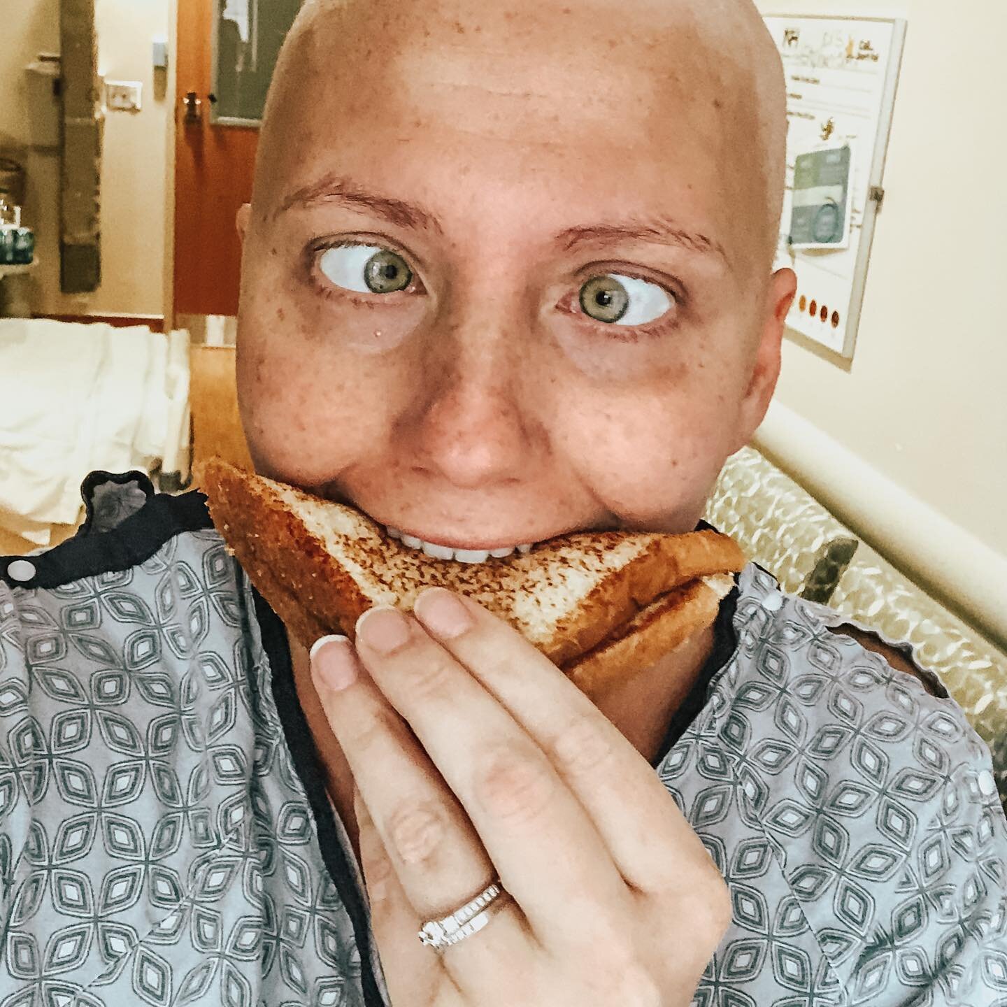 That first bite feeling after you haven&rsquo;t been allowed to eat for seven days 😜 The infection is clearing 🙌🏻 Thank you so much for your prayers, gang!