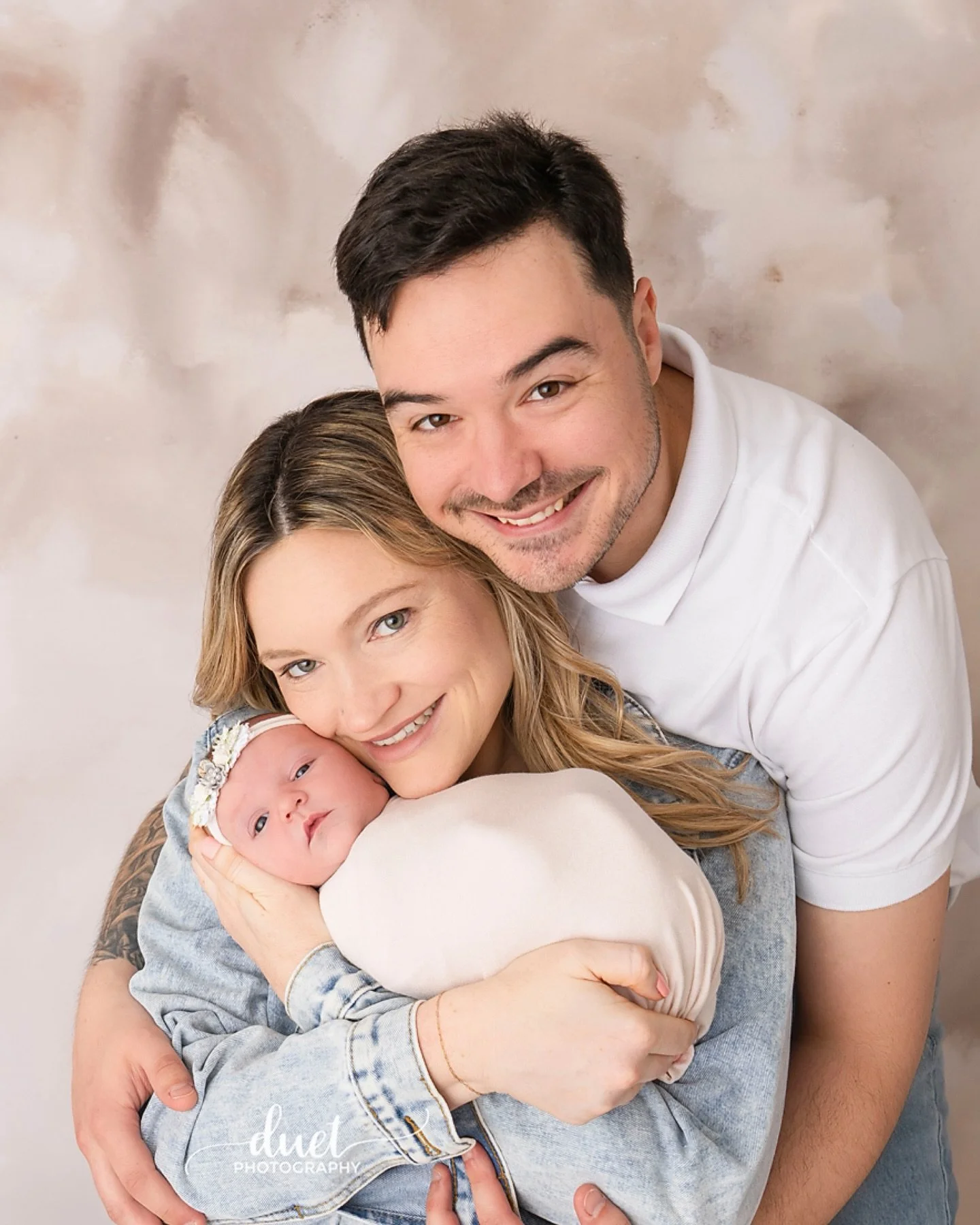 Meet newborn Quinn! She visited me in-studio at just 15 days new. Kieran &amp; Lauren, I am truly so happy for you both. Quinn is just pure perfection 💕