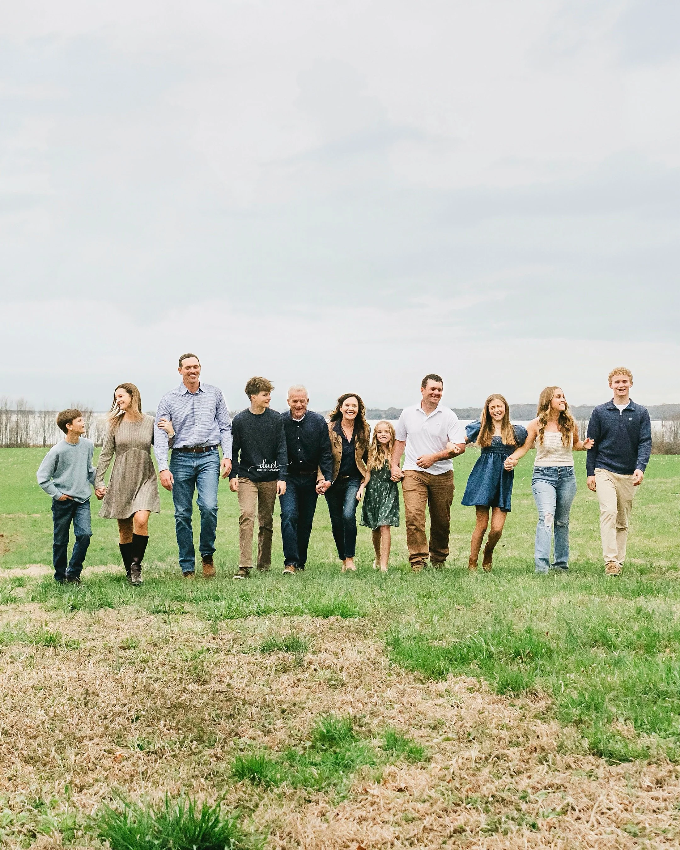 Earlier this spring, I got to capture the wonderful McConnell fam! Somehow, we were able to figure out a date &amp; time between all of our crazy schedules and got the photos done just in time before the rain moved in. I just adore these guys and fee