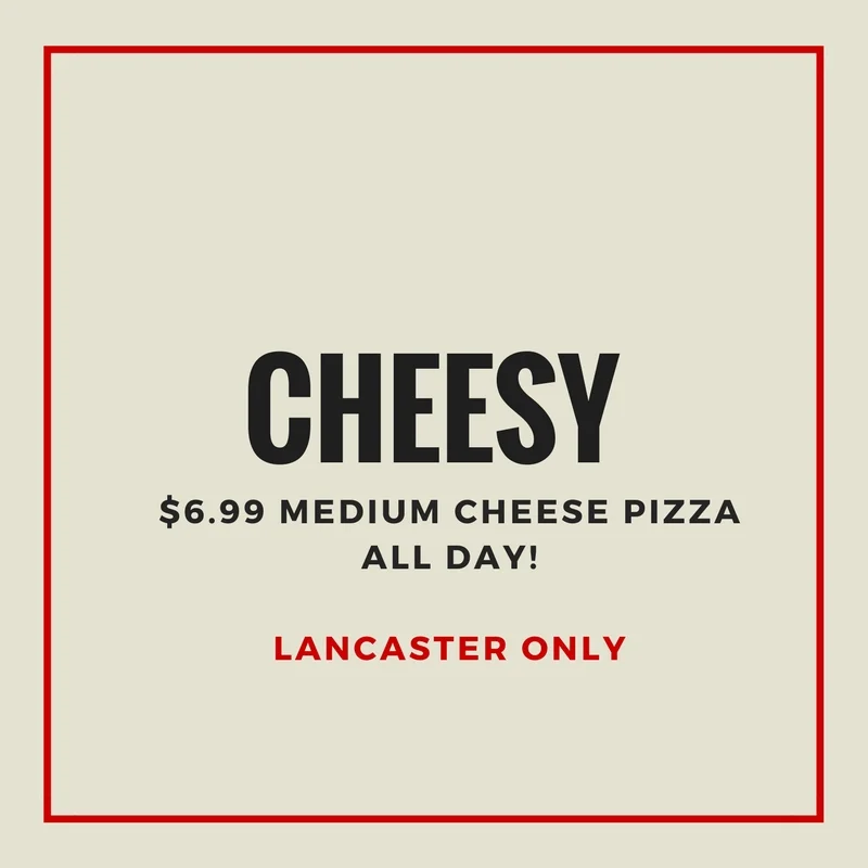 Coupons Lancaster — Brooklyn Pizza