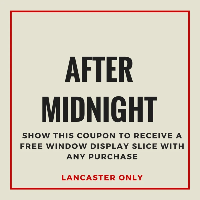 Coupons Lancaster — Brooklyn Pizza