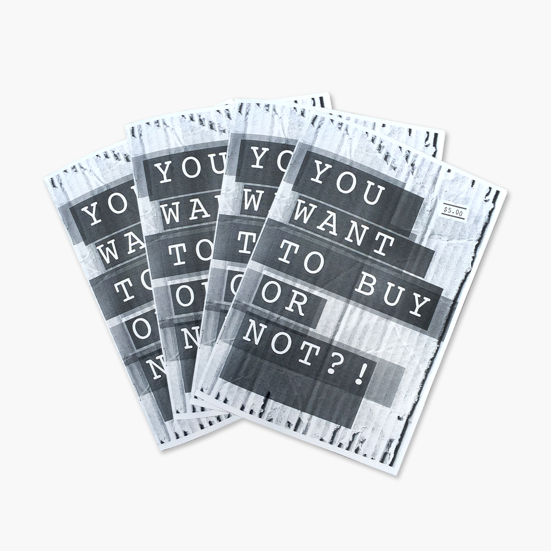 You Want to Buy or Not?! Thieves' Market Zine (SGD 5)