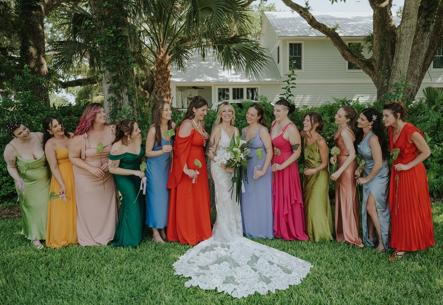 🌈🌈🌈

Vendors 
Venue: @victoriaestate1883 
Coordinator: @trulyyourscoordinator 
Florals: @gatherandgracedesigns 
Catering: @puffnstuffcatering 
Band: Six Member Band
Live Entertainment: @crocencounters 
Rentals: @echoeventrentals
Makeup: @thebeauty
