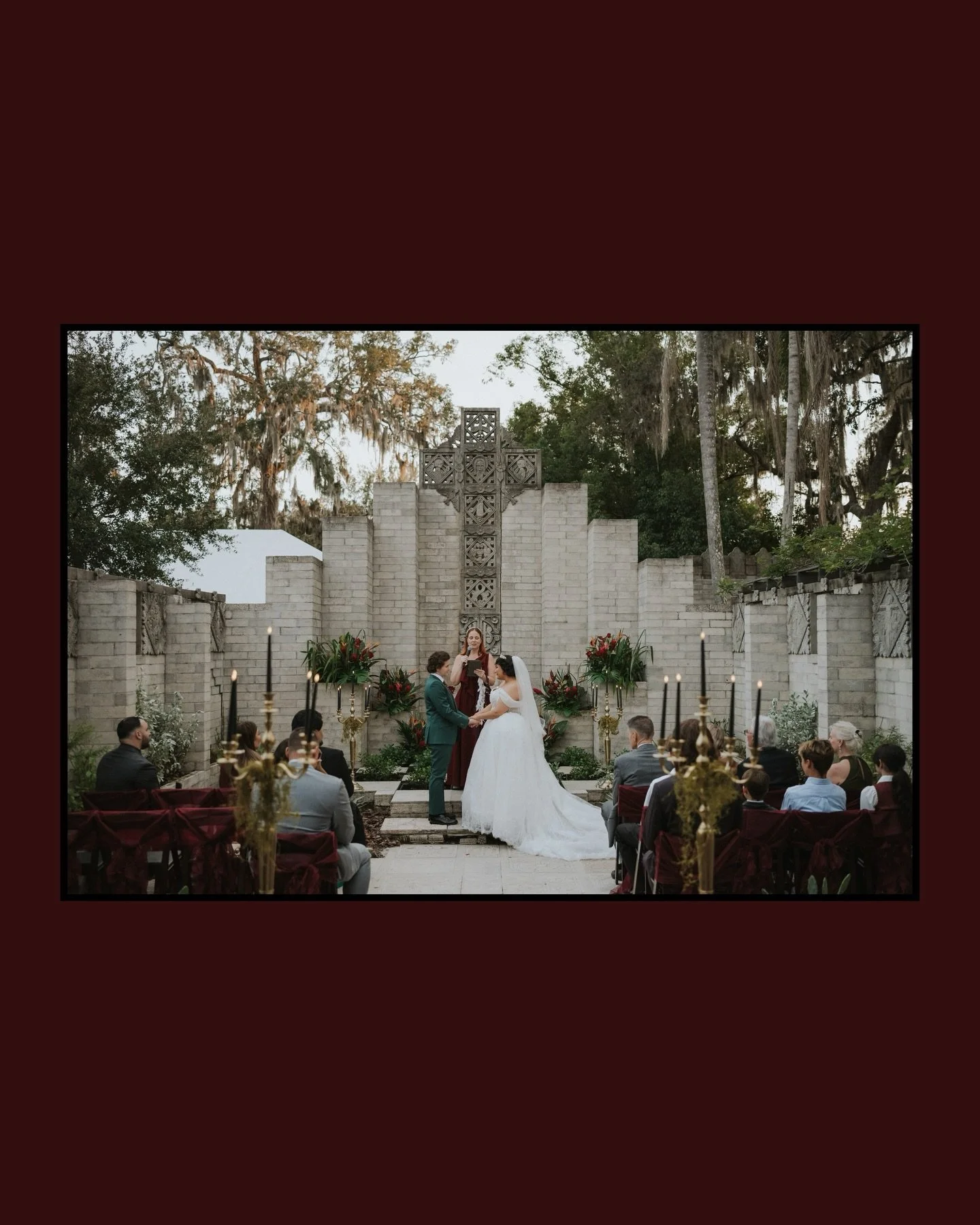 Sweetest moments from Ellie &amp; Siara&rsquo;s ceremony. 🥀

Vendors:
Coordinator/Florals: 
Officiant: @thegingerofficiant 
Venue: @ahmaitlandevents 
Dress: @theorybridalhouse 

StillsbySufia.co
Florida wedding photographer based in Orlando, Florida