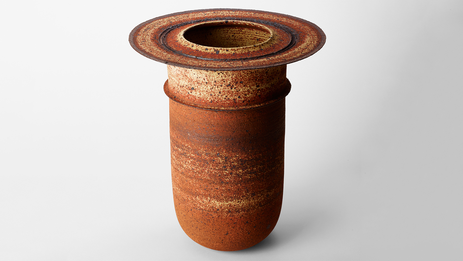   Thrown Stoneware Form   by Ray Silverman  