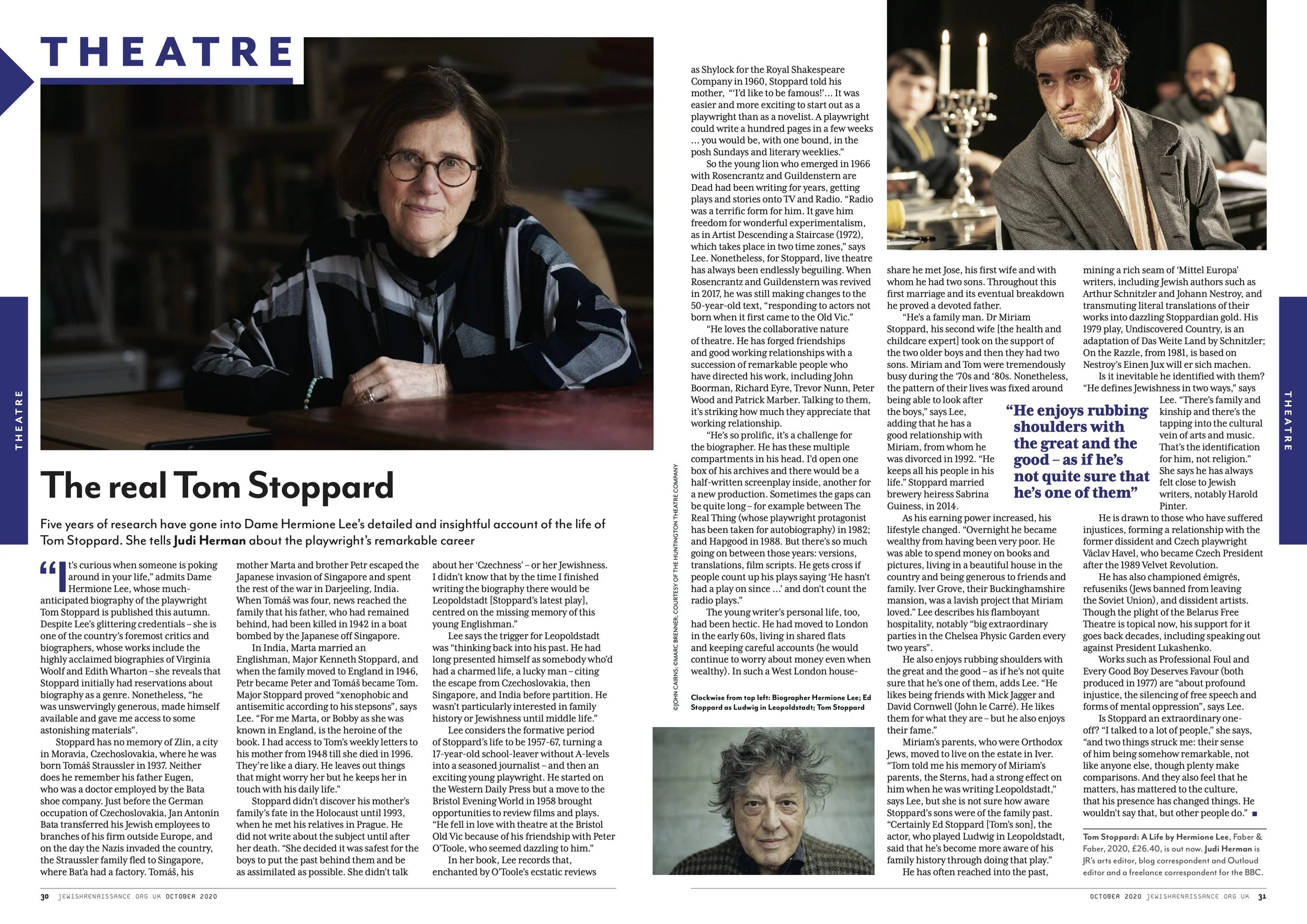 Jewish Renaissance, October 2020