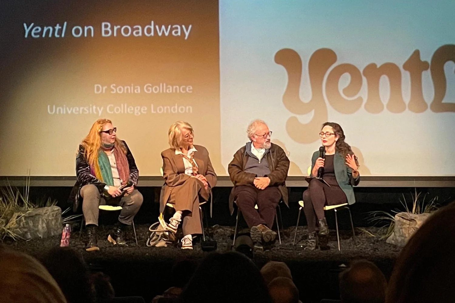 Big day out: JR's trip to Yentl