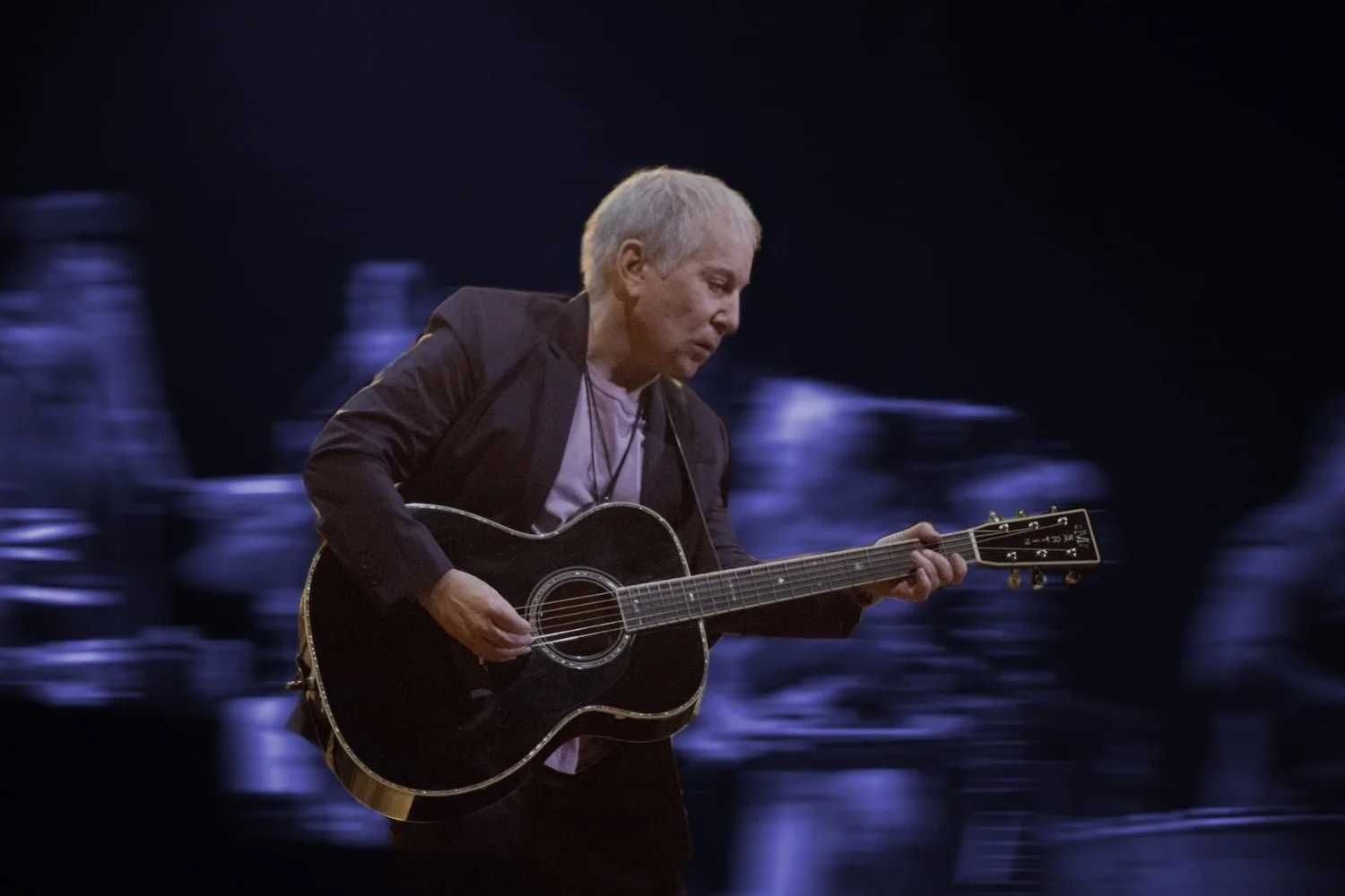 Hello darkness my old friend: The Paul Simon Pitchblack Playback listening party