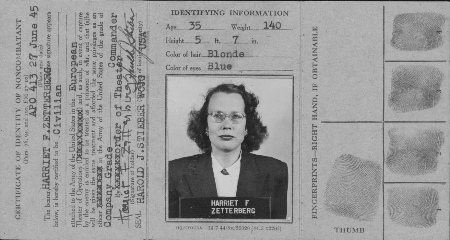 2A. Zetterberg identity card © United States Holocaust Museum Collection:Gift of Mary DeForest.jpg