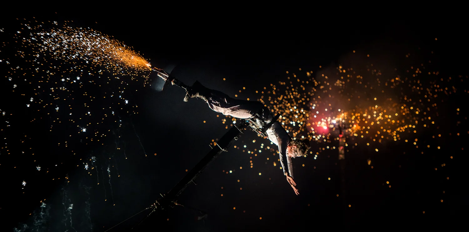 Viateha 2015, Obermarkt in Goerlitz. Aktionstheater Pan.Optikum (D).
//Foto: Pawel Sosnowski