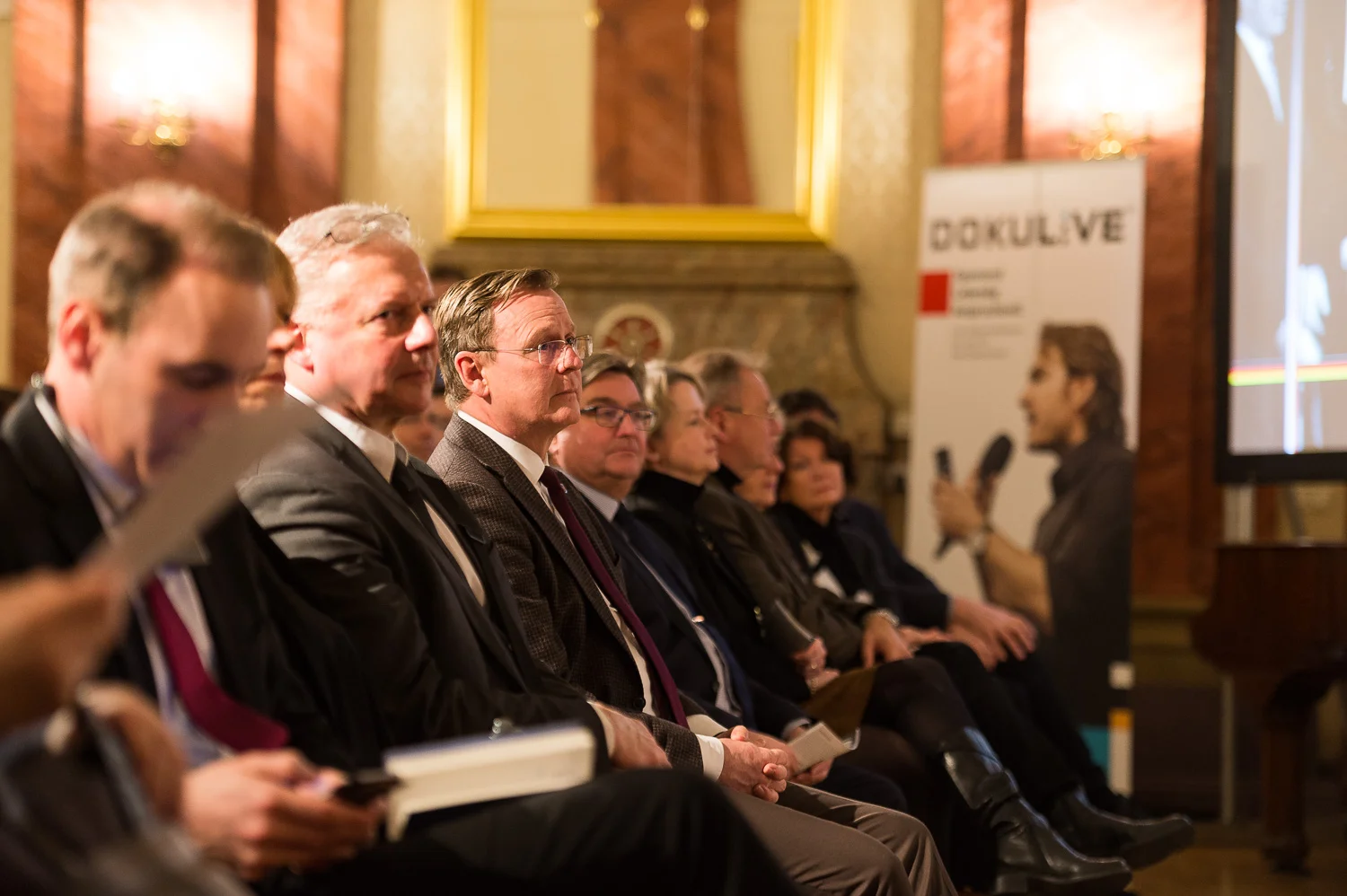 55 Jahre Élysée-Vertrag – Deutschland, Frankreich und die Zukunft Europas -
Informations- und Diskussionsveranstaltung am 22. Januar 2018.
Montag, 22. Januar 2018, Barocksaal, Thüringer Staatskanzlei, Erfurt.
//Foto: Pawel Sosnowski
