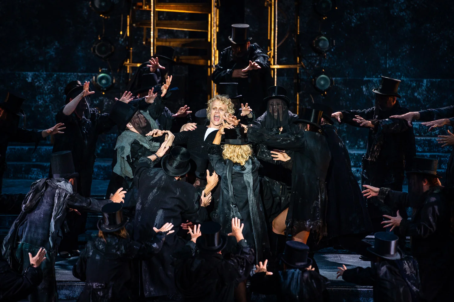 Magdeburg, 14.06.2018. Jesus Christ Superstar, Rock-Musical in zwei Akten. Gesangstexte von Tim Rice. Musik von Andrew Lloyd Webber. Deutsch von Anja Hauptmann. DomplatzOpenAir. Premiere, 15. 6. 2018.
//Foto: Pawel Sosnowski www.pawelsosnowski.com