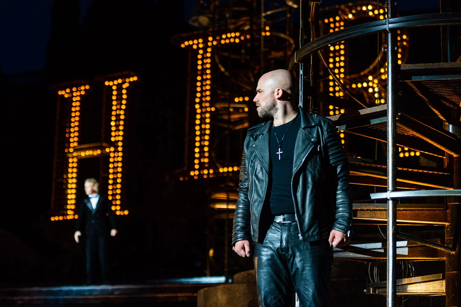 Magdeburg, 14.06.2018. Jesus Christ Superstar, Rock-Musical in zwei Akten. Gesangstexte von Tim Rice. Musik von Andrew Lloyd Webber. Deutsch von Anja Hauptmann. DomplatzOpenAir. Premiere, 15. 6. 2018.
//Foto: Pawel Sosnowski www.pawelsosnowski.com