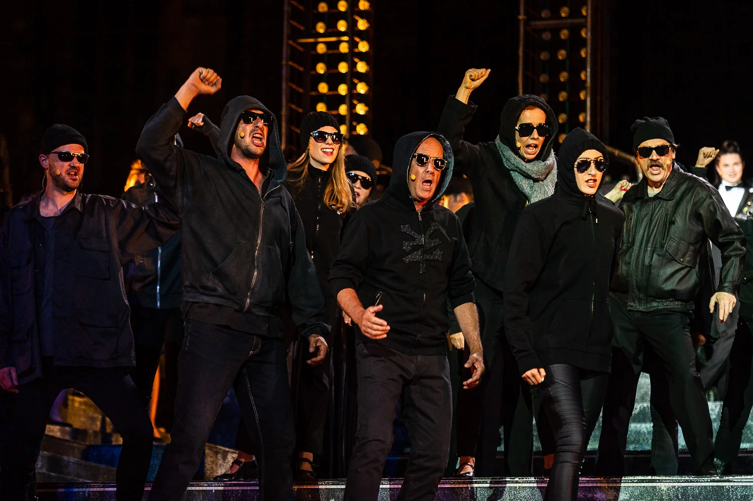 Magdeburg, 14.06.2018. Jesus Christ Superstar, Rock-Musical in zwei Akten. Gesangstexte von Tim Rice. Musik von Andrew Lloyd Webber. Deutsch von Anja Hauptmann. DomplatzOpenAir. Premiere, 15. 6. 2018.
//Foto: Pawel Sosnowski www.pawelsosnowski.com