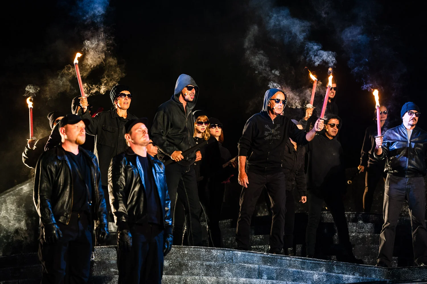 Magdeburg, 14.06.2018. Jesus Christ Superstar, Rock-Musical in zwei Akten. Gesangstexte von Tim Rice. Musik von Andrew Lloyd Webber. Deutsch von Anja Hauptmann. DomplatzOpenAir. Premiere, 15. 6. 2018.
//Foto: Pawel Sosnowski www.pawelsosnowski.com