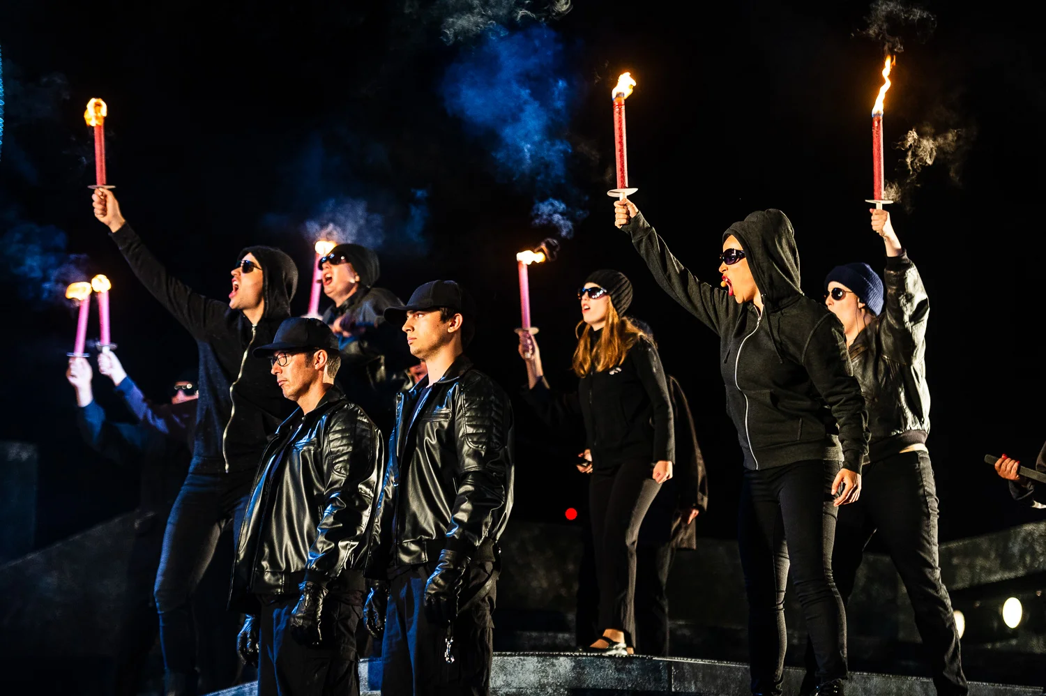 Magdeburg, 14.06.2018. Jesus Christ Superstar, Rock-Musical in zwei Akten. Gesangstexte von Tim Rice. Musik von Andrew Lloyd Webber. Deutsch von Anja Hauptmann. DomplatzOpenAir. Premiere, 15. 6. 2018.
//Foto: Pawel Sosnowski www.pawelsosnowski.com