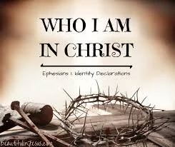 My Identity In Christ Declaration