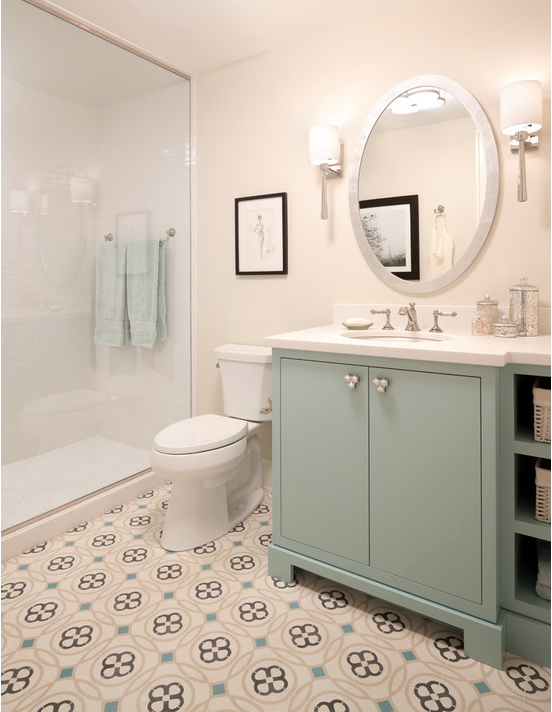 Oval Bathroom Mirror