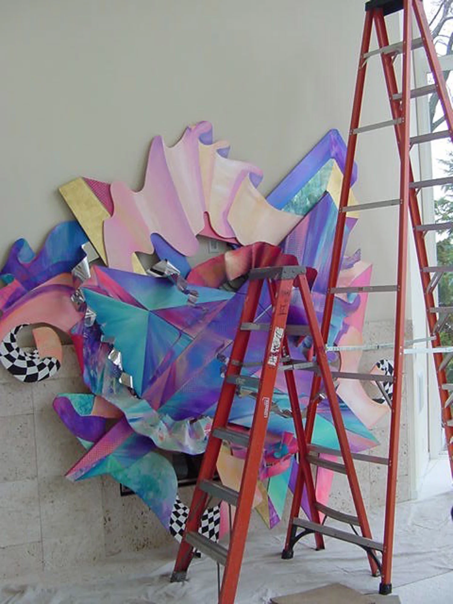 Large sculpture we installed