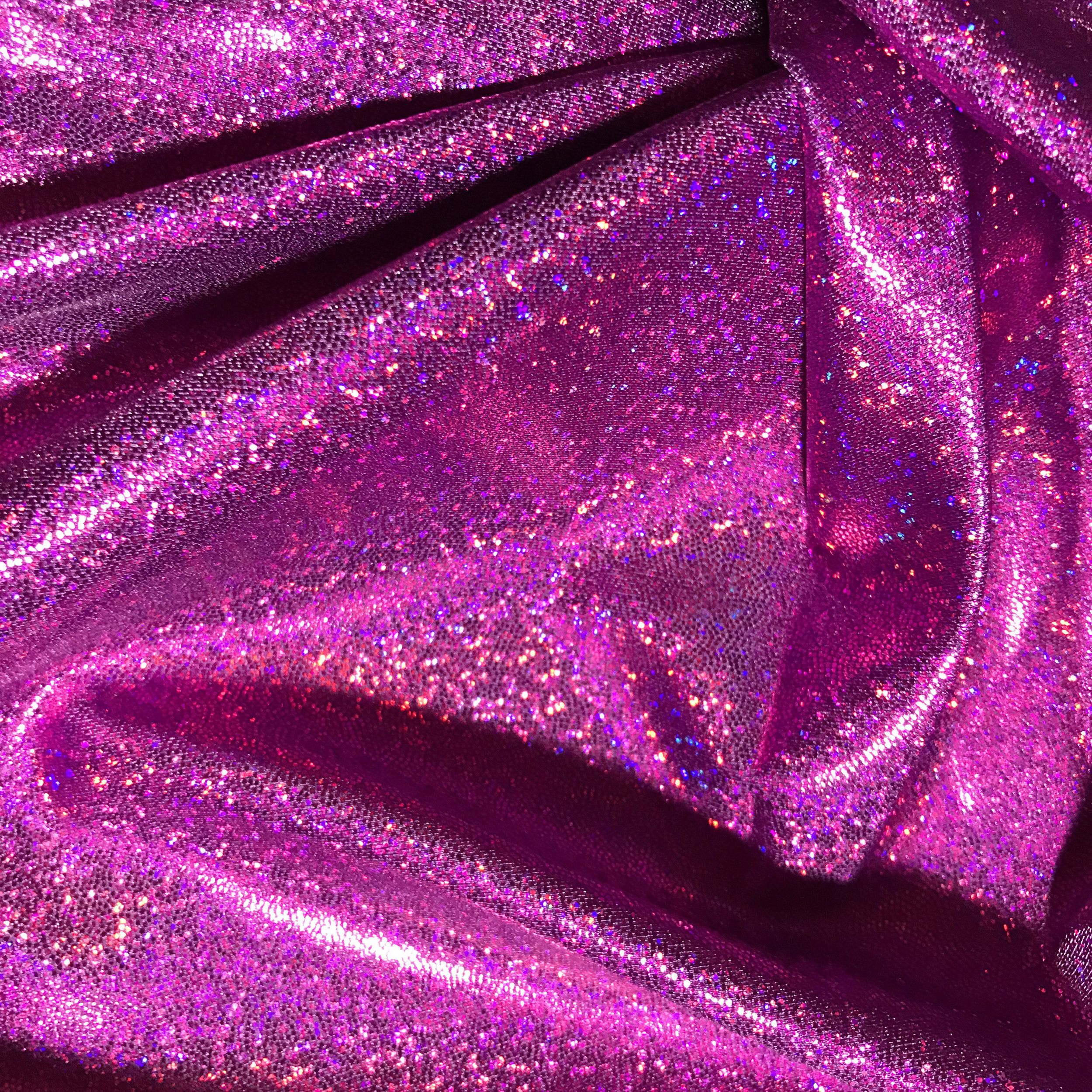 Fuchsia Purple Holographic