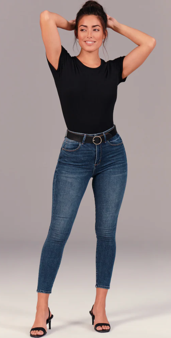 hourglass shape