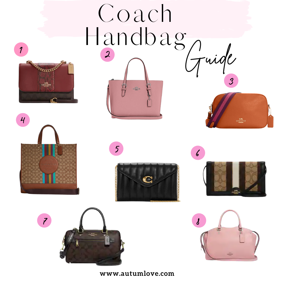 different types of coach purses