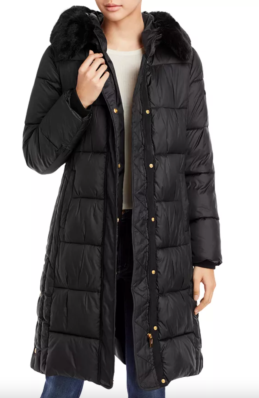 XTX Mens Thick Winter Down Jacket Padded Hooded Quilted Parka Coat 