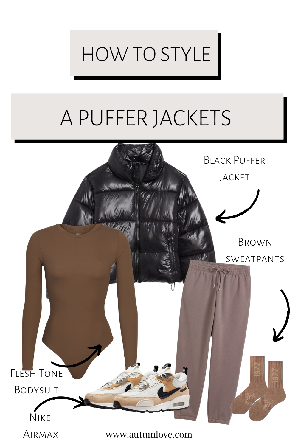 5 Ways To Style A Crop Puffer Jacket This Fall — Autum Love