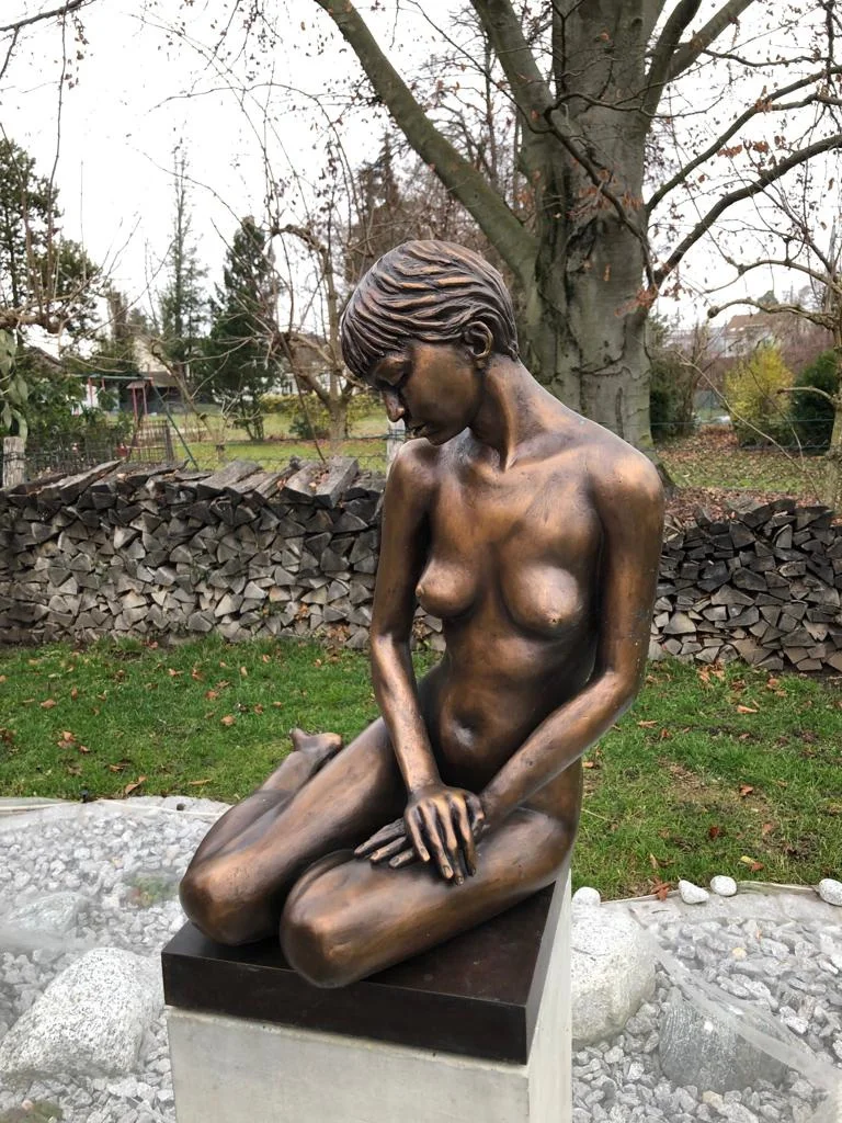 Nostalgia in her beautiful garden
