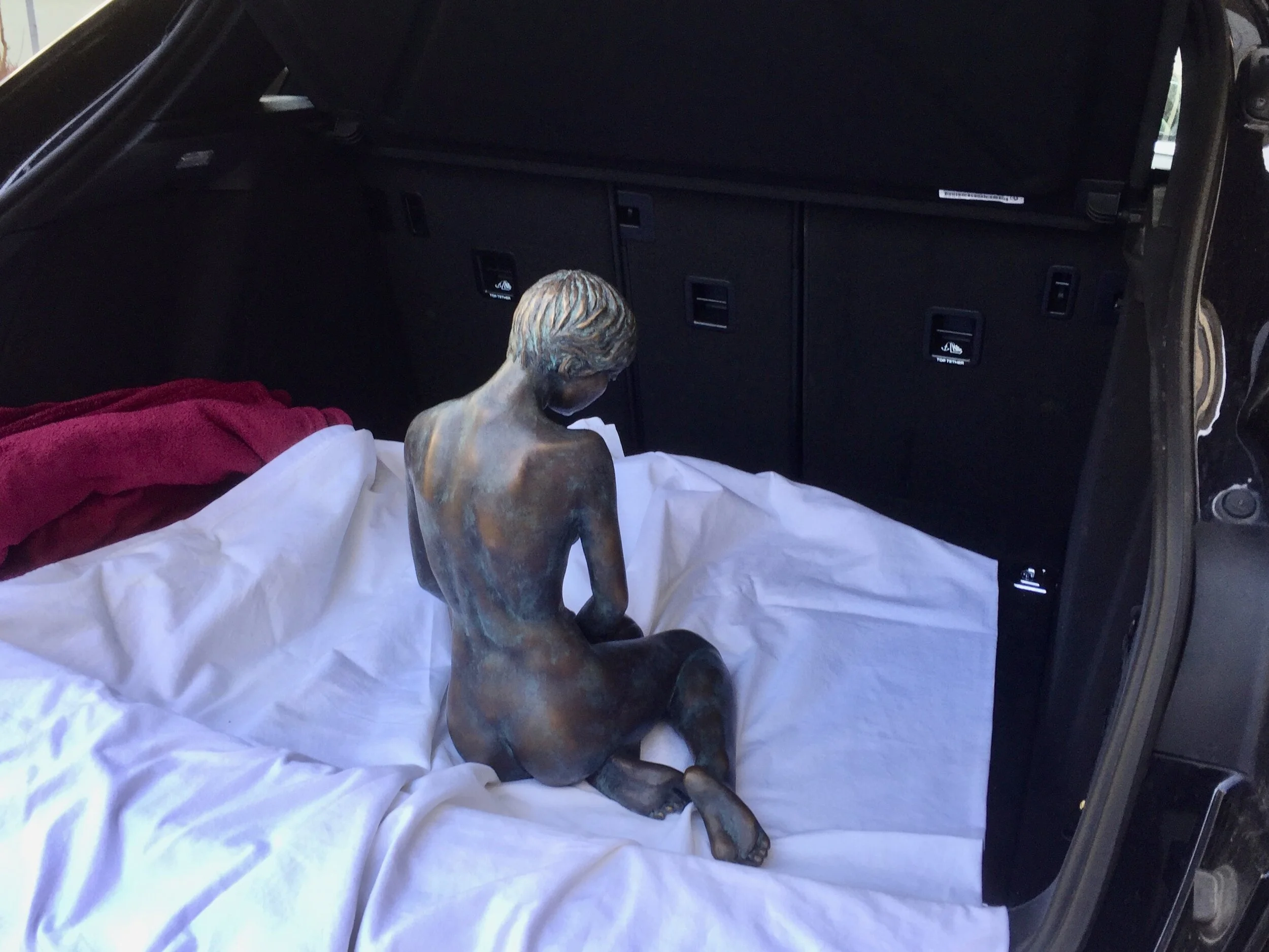 Nostalgia on the way to her new home