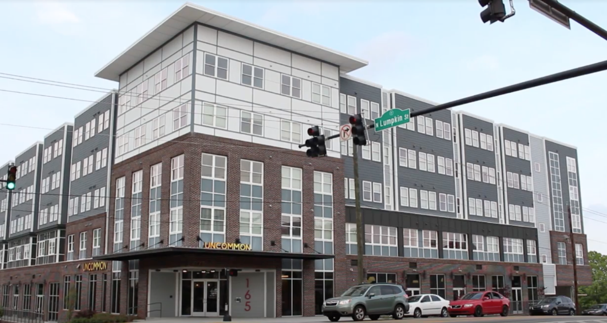 Uncommon is a new luxury student housing development in downtown Athens.