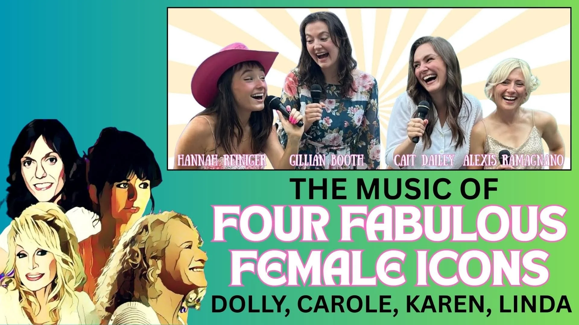 Four Fabulous Female Icons