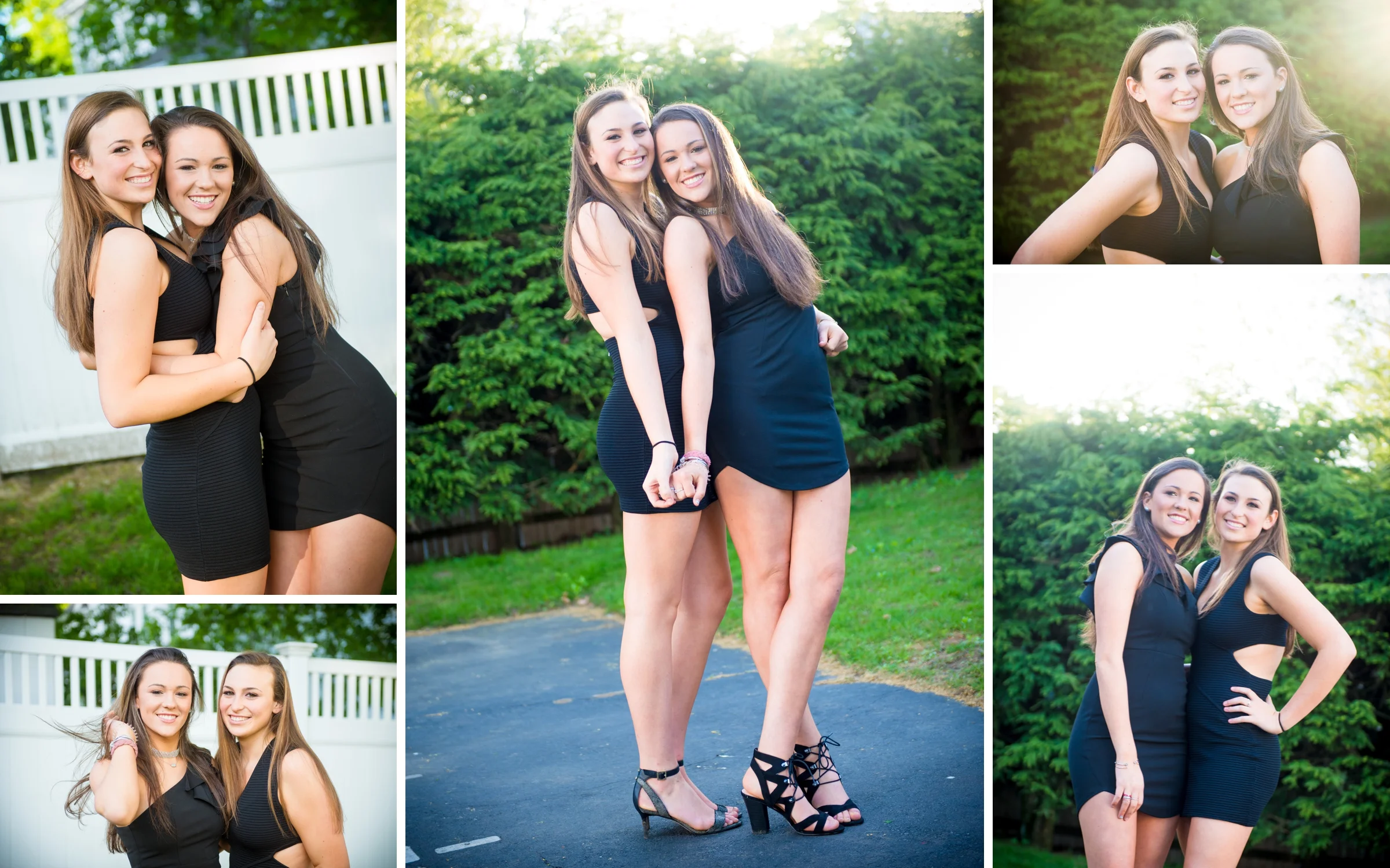 Jane and Tasha heading off to Sophomore semi