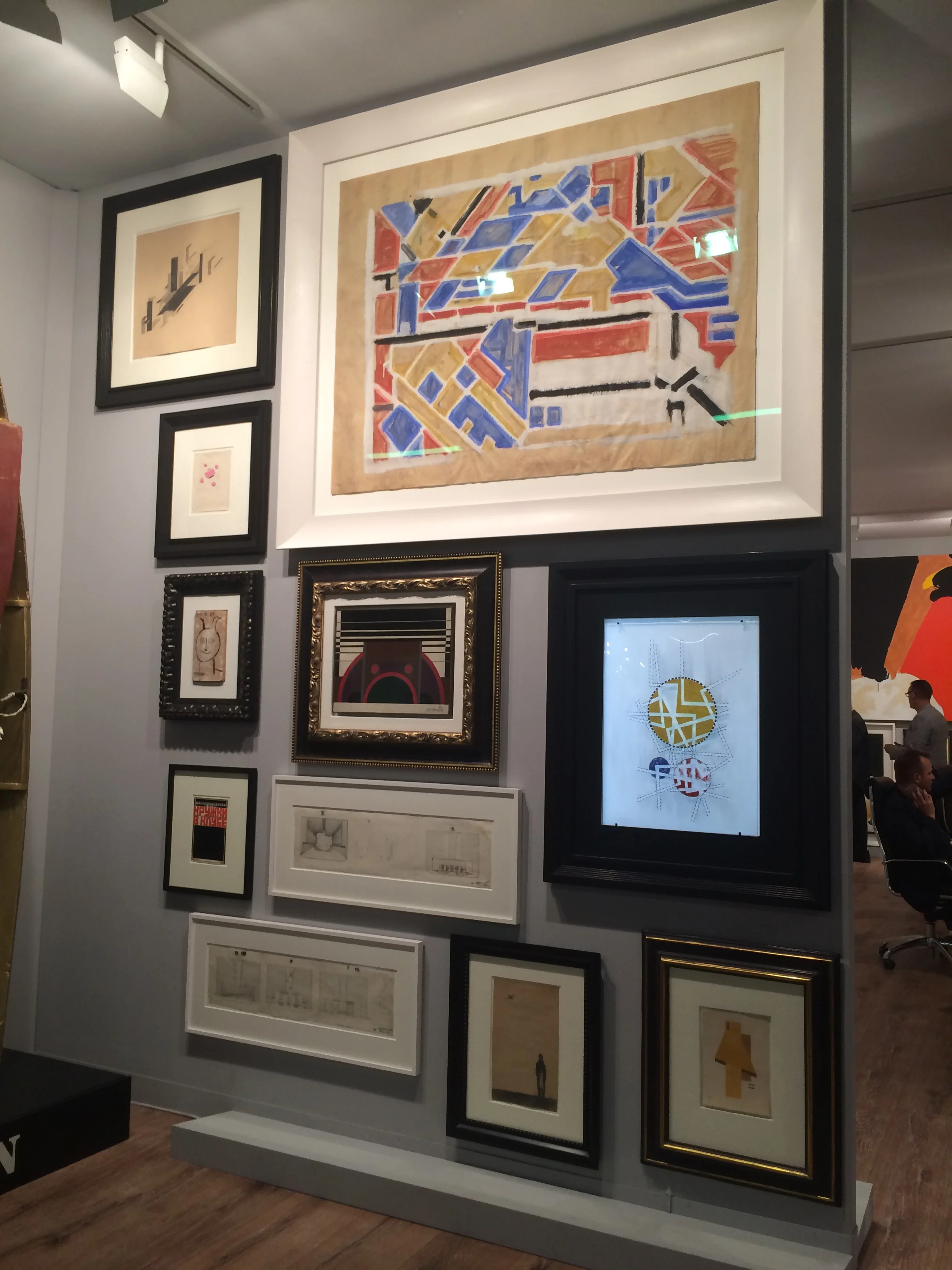  Booth at Basel curated by the iconic Germano Celant.