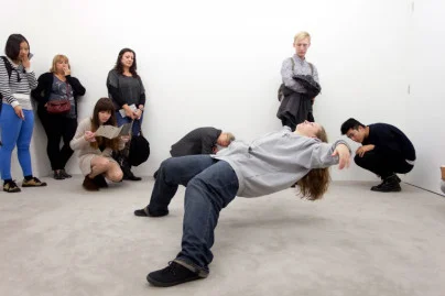 Featured at 14 Rooms, Art Basel, Basel. Xu Zhen, In Just a Blink of an Eye, 2005. Courtesy Jamie North/ Kaldor Public Art Projects.