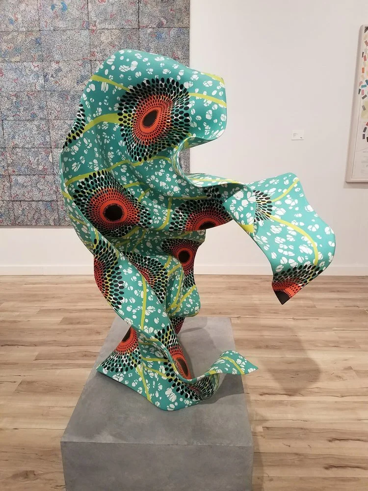 XU ZHEN, produced by MadeIn Company, Under Heaven-3233NU0511, 2015, Oil on canvas, aluminum, Courtesy of James Cohan Gallery