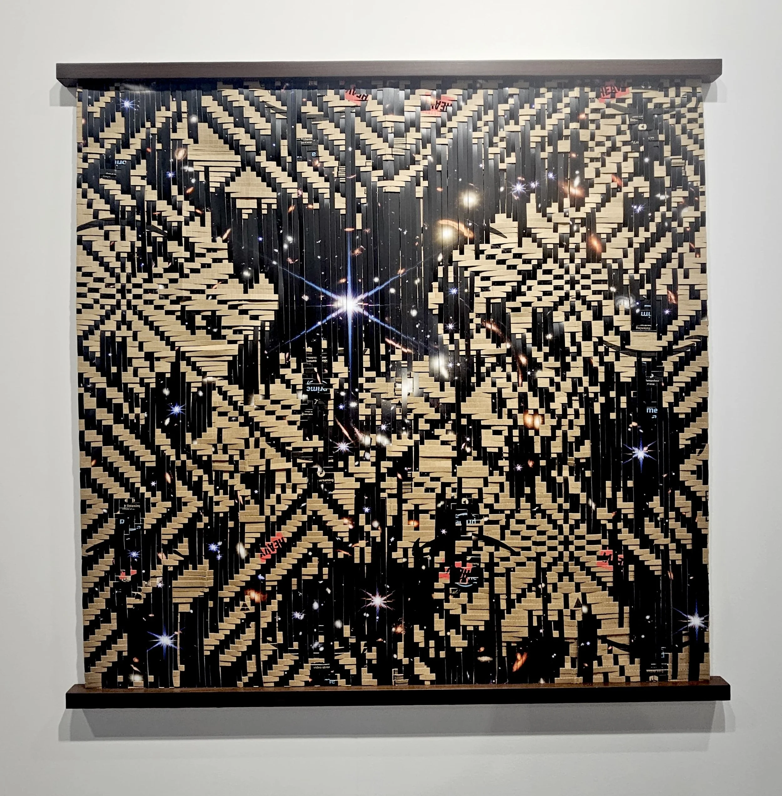  Credit &amp; Courtesy:   Clarissa Tossin ,  Future Geogra   phy: First Deep Field  at     Kaufmann Repetto  Gallery: Art Basel Miami Beach  [Booth H26]. 