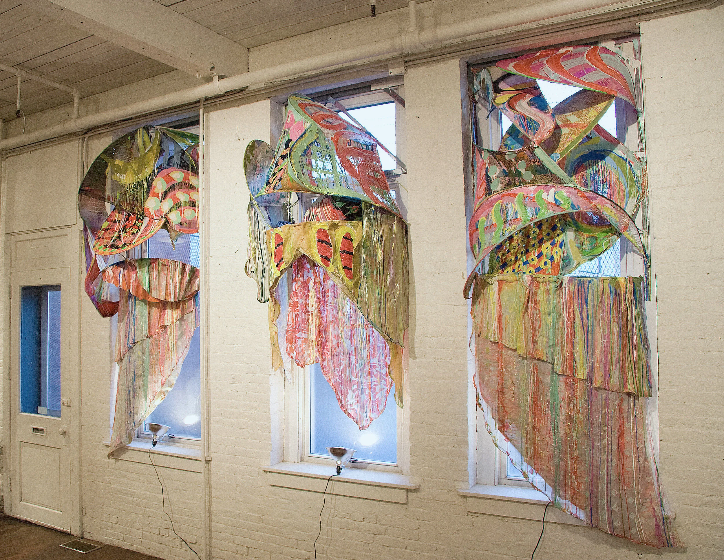 Tri-Colored Kick Pleat