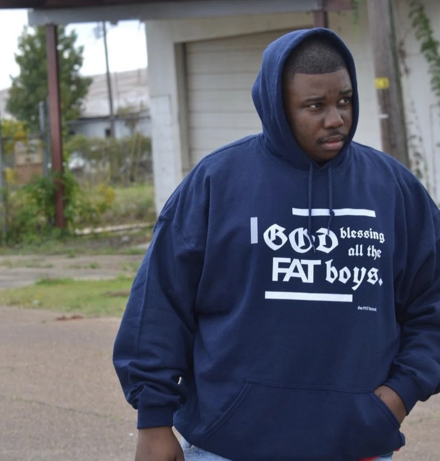 God Blessing All the FAT Boys HOODIE