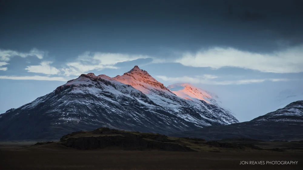 Mountains in East Iceland