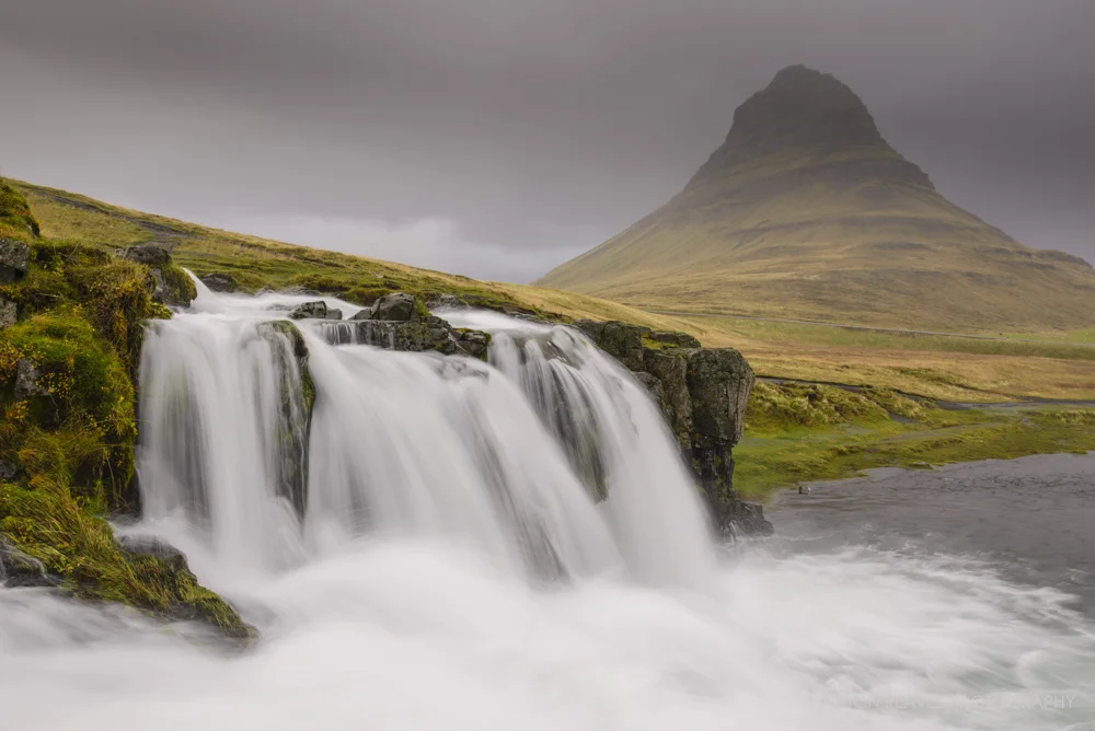 Kirkjufellsfoss, Iceland (Nikon D600, 18-35G : 26mm, ISO 100, f14, 1/4 sec, tripod, polarizer)